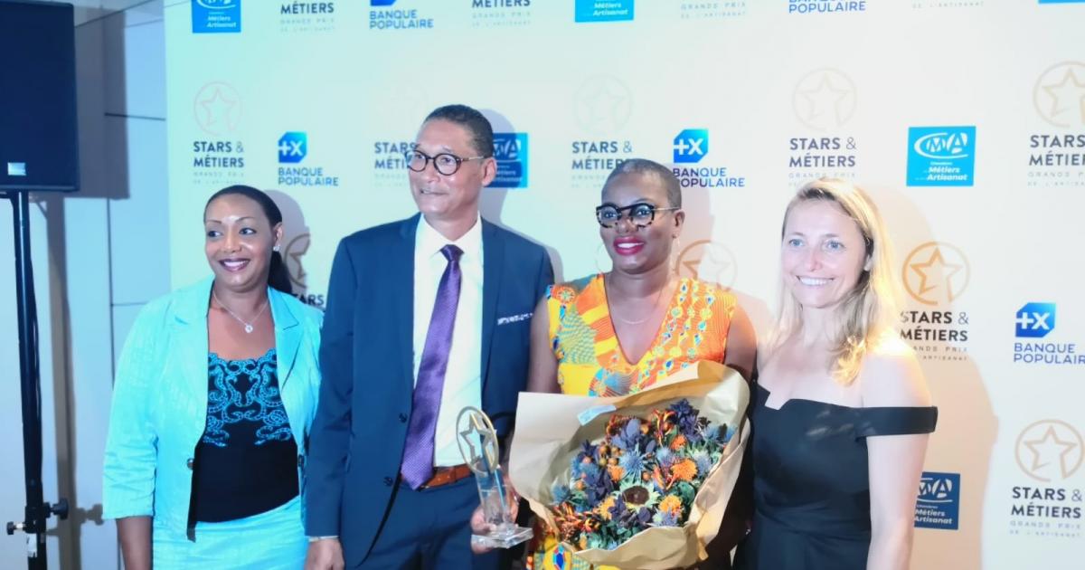 Fabienne Youyoutte a officiellement reçu son titre d'Artisan de l'année